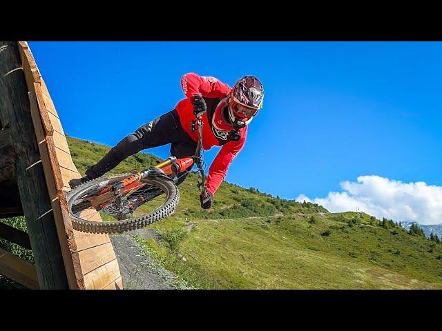 SENDING THE BIGGEST JUMPS & WALLRIDES | VERBIER BIKEPARK