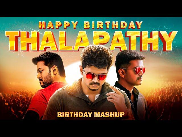 Thalapathy Vijay Birthday Mashup | Linto Kurian | 2021