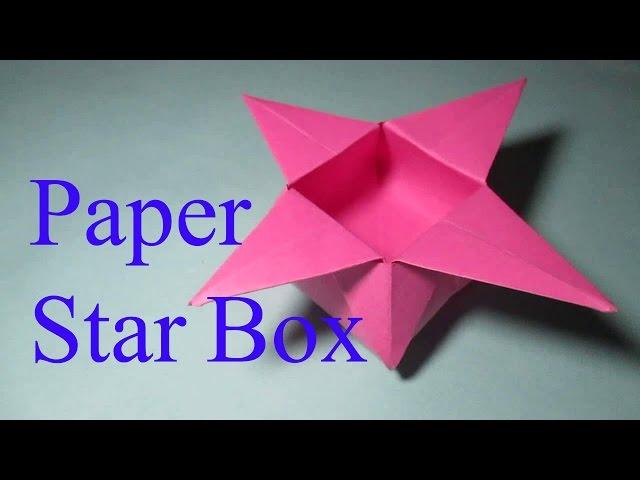 Star Box - Simple Origami Star Box Folding Instructions