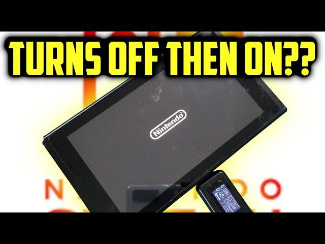 Nintendo Switch turns on then off after Nintendo logo?