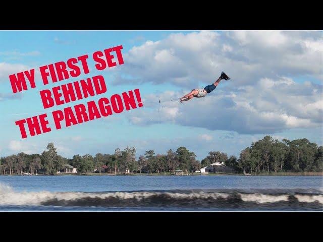 My First Set Behind The Nautique Paragon!