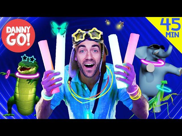 Glow Sticks, Animals, Bugs + more! ️ | Dance Compilation | Danny Go! Songs for Kids