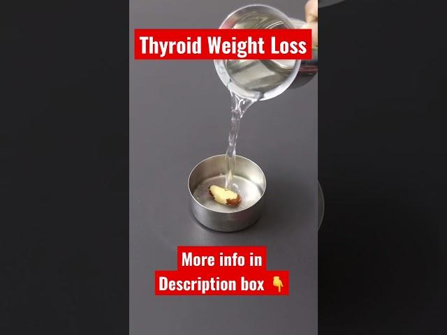 Thyroid Weight Loss - Thyroid Health - Natural Supplement To Boost Thyroid Health #shorts