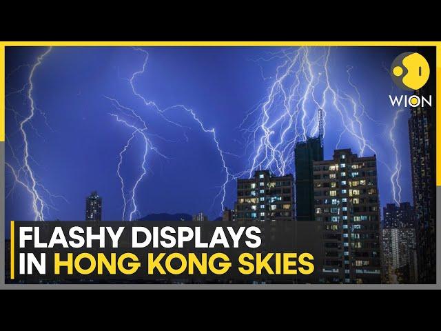 Hong Kong lashed by nearly 10,000 lightning strikes overnight | Latest English News | WION