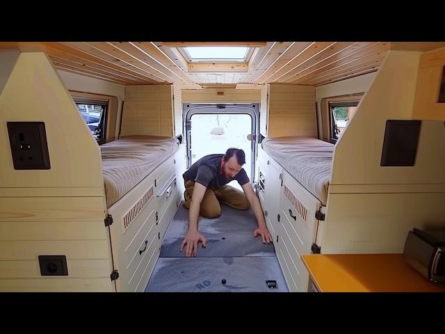 Man Builds Amazing DIY CAMPERVAN | Start to Finish Conversion by  @murattuncer