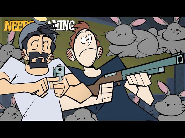 Rabbit Massacre (Neebs Gaming 7 Days to Die Animated)