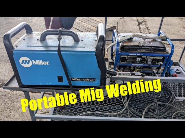 Millermatic 211 Portable Mig Welding Rig