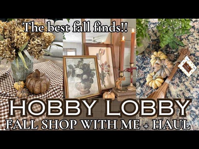 HOBBY LOBBY FALL 2024/VINTAGE HOBBY LOBBY FALL DECOR/HOBBY LOBBY FALL DECOR HAUL 2024