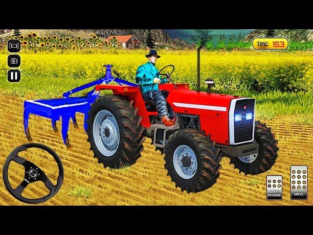 Real Tractor Driving Games 2020 New Offroad Drive - Android Gameplay