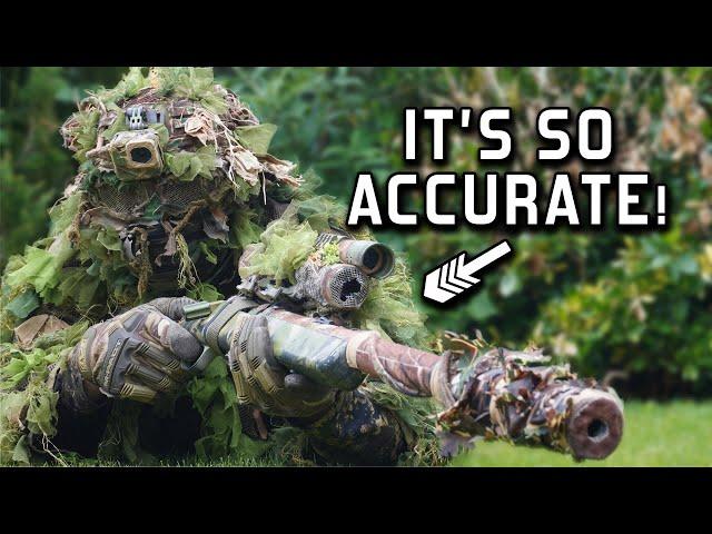 This Airsoft Sniper Makes Impossible Shots Look Easy