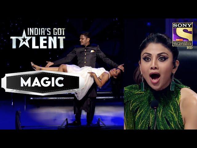 B.S. Reddy के Magic से हवा में उड़ी यह लड़की | India's Got Talent Season 9 | Magic