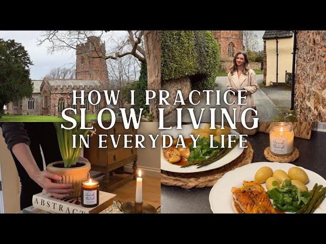 How I Practice Slow Living in Simple, Everyday Life | What I got for Christmas? Countryside Vlog UK