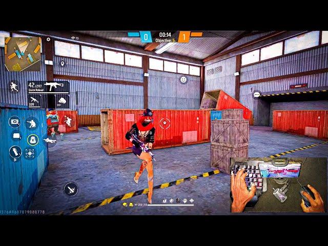 Mix pro Free Fire Highlight gameplay with keyboard mouse in mobile 