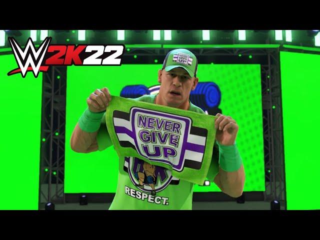 WWE 2K22 - John Cena (Entrance, Signature, Finisher)