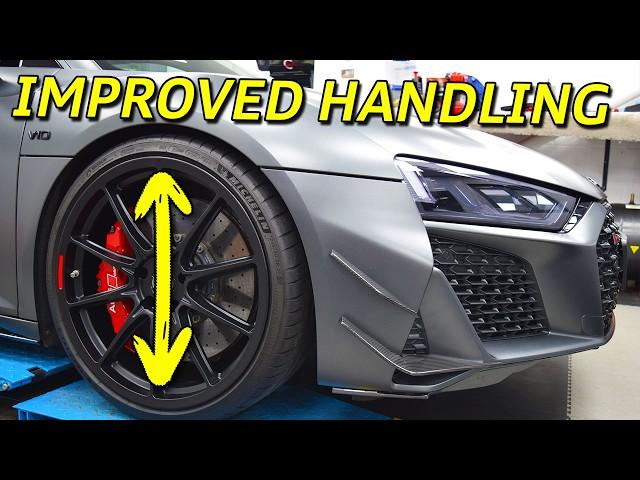 Improving The Handling Of The Audi R8 With This Suspension Upgrade!