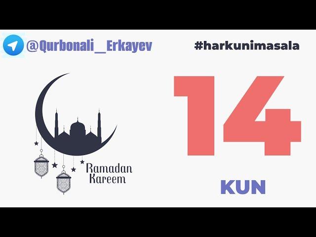 Har kunlik masala darslari 14-kun || Ҳар кунлик масала дарслари 14-кун