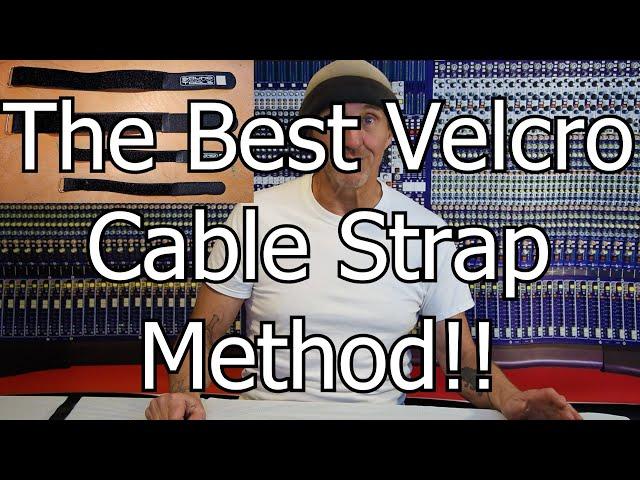 The Best Cable Velcro Tie & Method