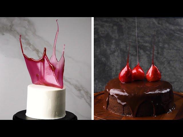 15 Cake Decoration & Plating Hacks to Impress Your Dinner Guests! So Yummy