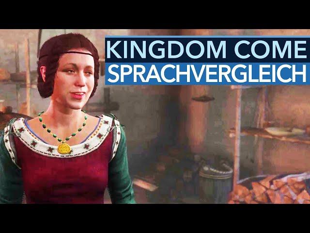 Kingdom Come: Deliverance - Sprachvergleich: deutsche oder englische Synchro?