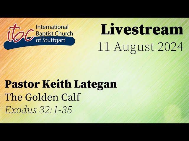 Sunday Service Livestream // 11 August 2024