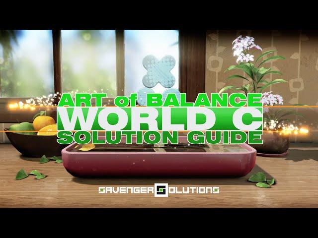 ART OF BALANCE | Full World C Solution Guide | PS4