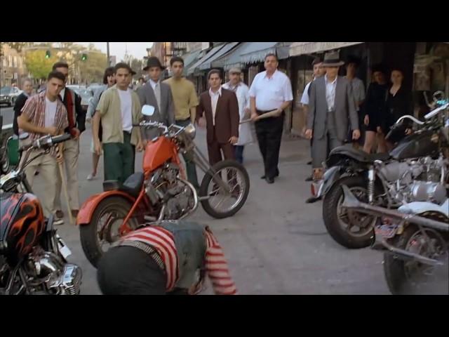 A Bronx Tale - Now yous cant leave - Biker scene (HD)