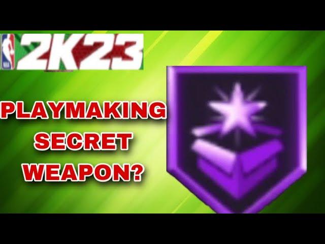 NBA 2K23 Flashy Pass SPECIAL Weapon!