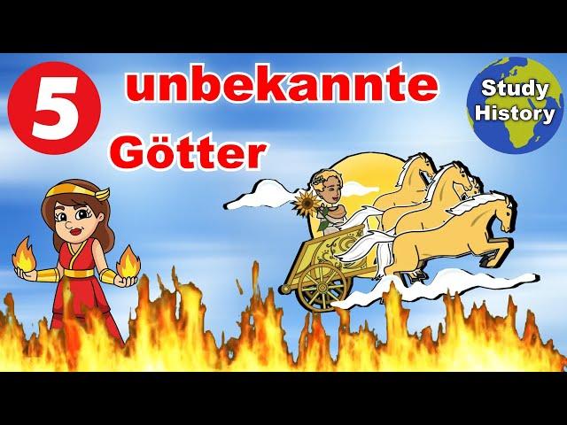 Top 5 UNBEKANNTE Götter der GRIECHISCHEN MYTHOLOGIE I Helios, Hestia & co.