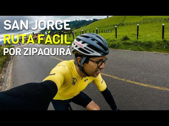 ¿Buscas una ruta fácil? SAN JORGE es una ruta por ZIPAQUIRÁ que tienes que hacer en tu bicicleta