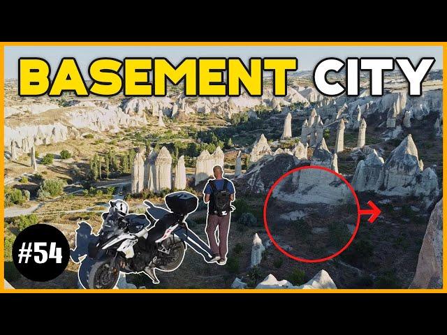 Turkish Giant Underground city where 20,000 people lived- Derinkuyu and Cappadocia- [S.2-Ep.54]