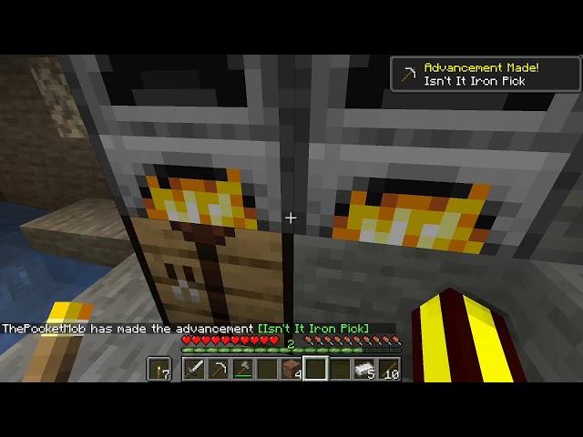 PocketCraft #1 - A Great Adventure starts with Lots of Iron.