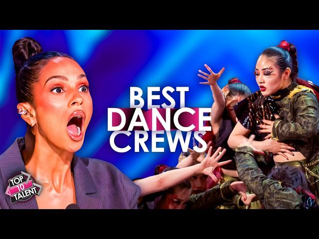 MIND BLOWING  Dance Crews With Incredible AUDITIONS!