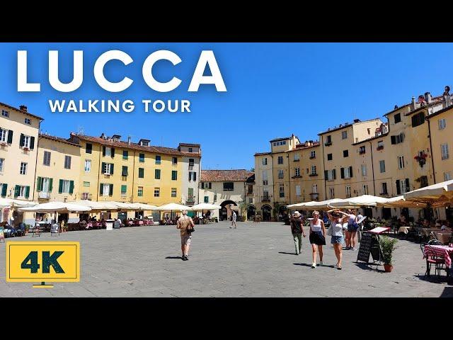 LUCCA - ITALY WALKING TOUR 2022 [4K]