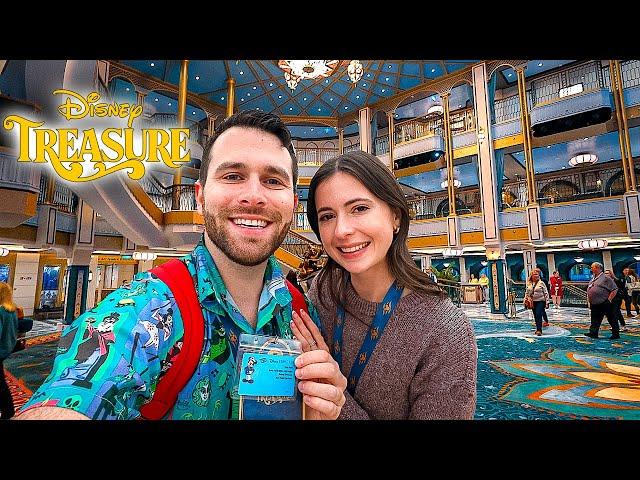 Boarding The Disney Treasure: The Newest Cruise Ship In The World, A Complete Tour!