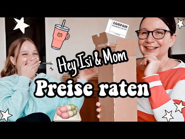 PREISE RATEN mit MAMA  BEKOMME ICH ALLES | HEY ISI