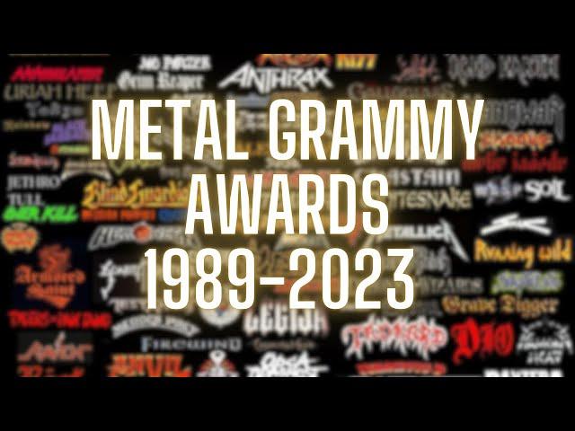 Metal Grammy Winners: The Inside Story 1989-2023