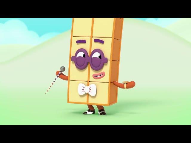 Numberblocks- Counting to Twenty!  | Back to School | Learn to Count reversed