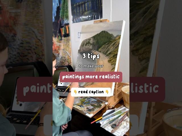 The Easiest Art Tips to Make your Paintings more Realistic ️🫶