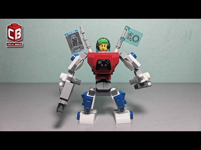 LEGO Video Gamer Mech Build