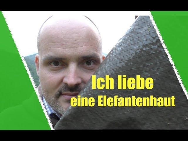 Ja, ich liebe eine Bundeswehr Elefantenhaut - BW Unterlegplane Nässeschutzplane