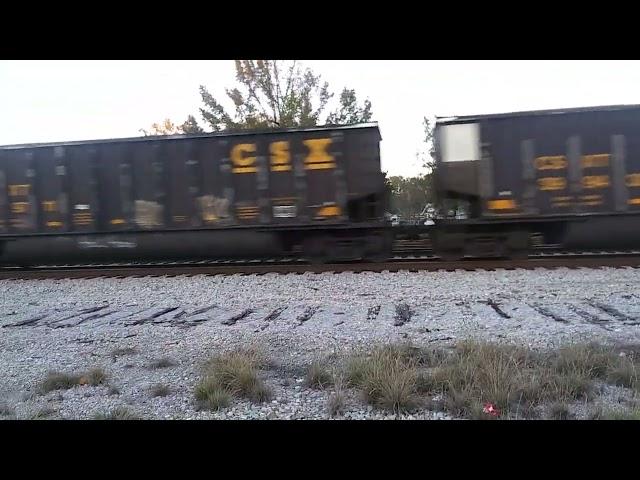 CSX E247 Empty of Coal Train leads to Flomaton Alabama at Night Time @jpspots @TrainBoy-fd1bp