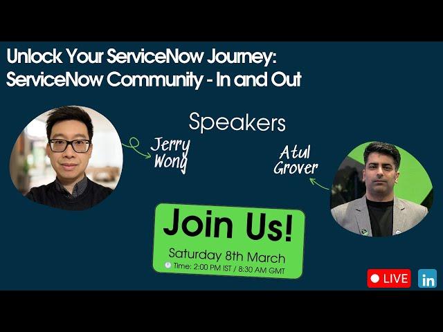 ServiceNow Community - In and Out