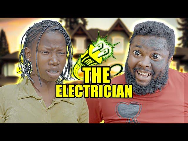 Living With Dad | The Electrician | (Mark Angel Comedy)