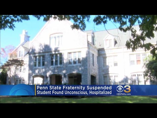 Penn State: Fraternity Suspended After Drunk Underage Teen Found Unconscious