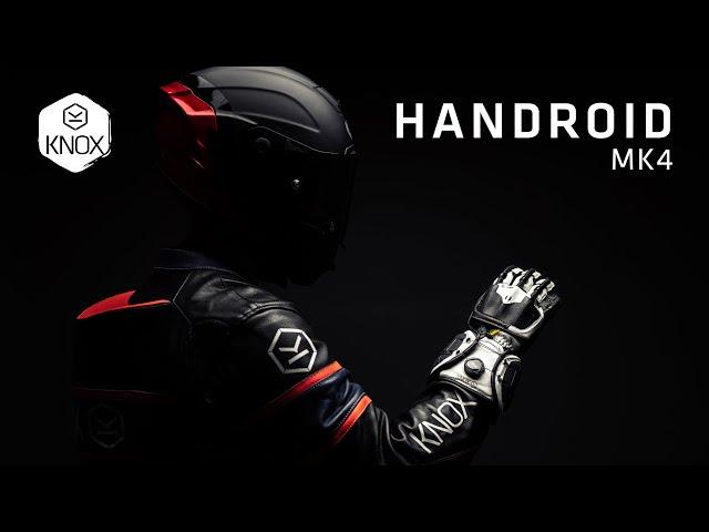 Handroid Mk4 - The Iconic Motorcycle Glove | KNOX