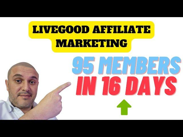 Livegood affiliate marketing - grow your downline in your sleep (AUTOMATED SALES FUNNEL) 