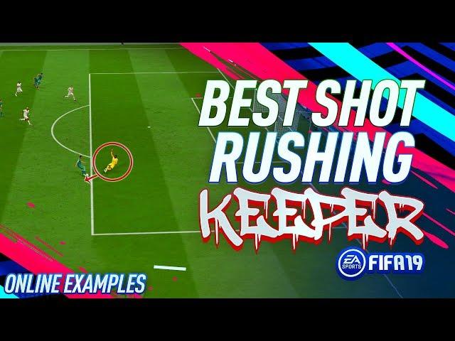 BEST WAY TO BEAT A RUSHING KEEPER!! - Fifa 19 Driven Shot Tutorial - Win 1-on-1 Situations