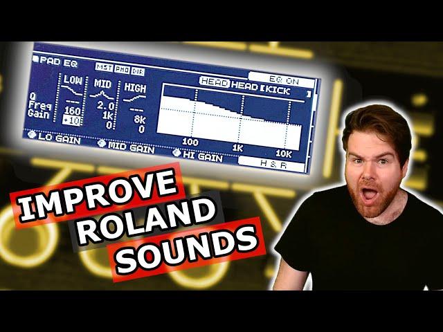 Pad EQ | How To Make Roland Drums Sound Better