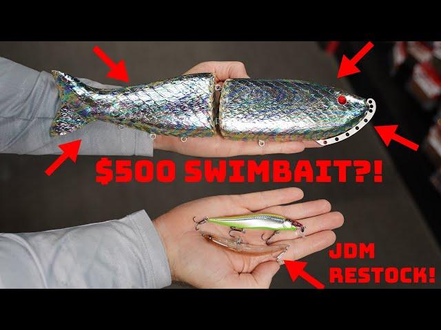 What's New This Week! New $500 Leather Swimbait?! Megabass, OSP, Imakatsu, Manifold, etc...