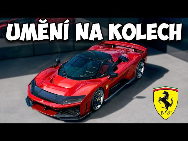 FERRARI F80 NAŽIVO: Technika z Le Mans a Dechberoucí Křivky!